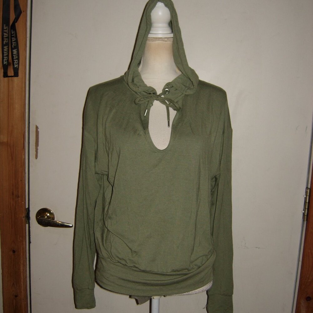 Victoria's Secret Sage Green Hooded Top S